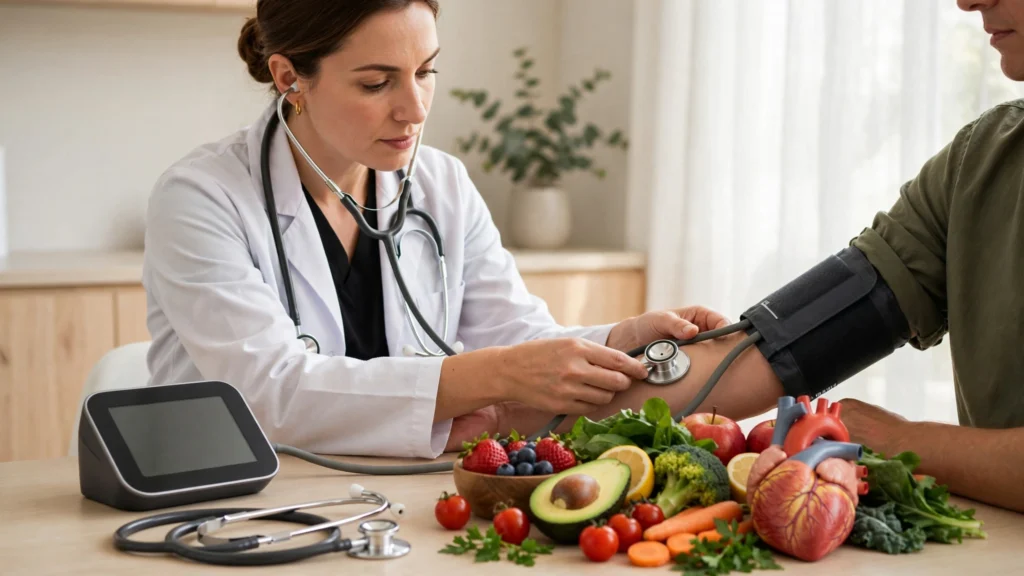 How to lower high blood pressure naturally with a healthy lifestyle