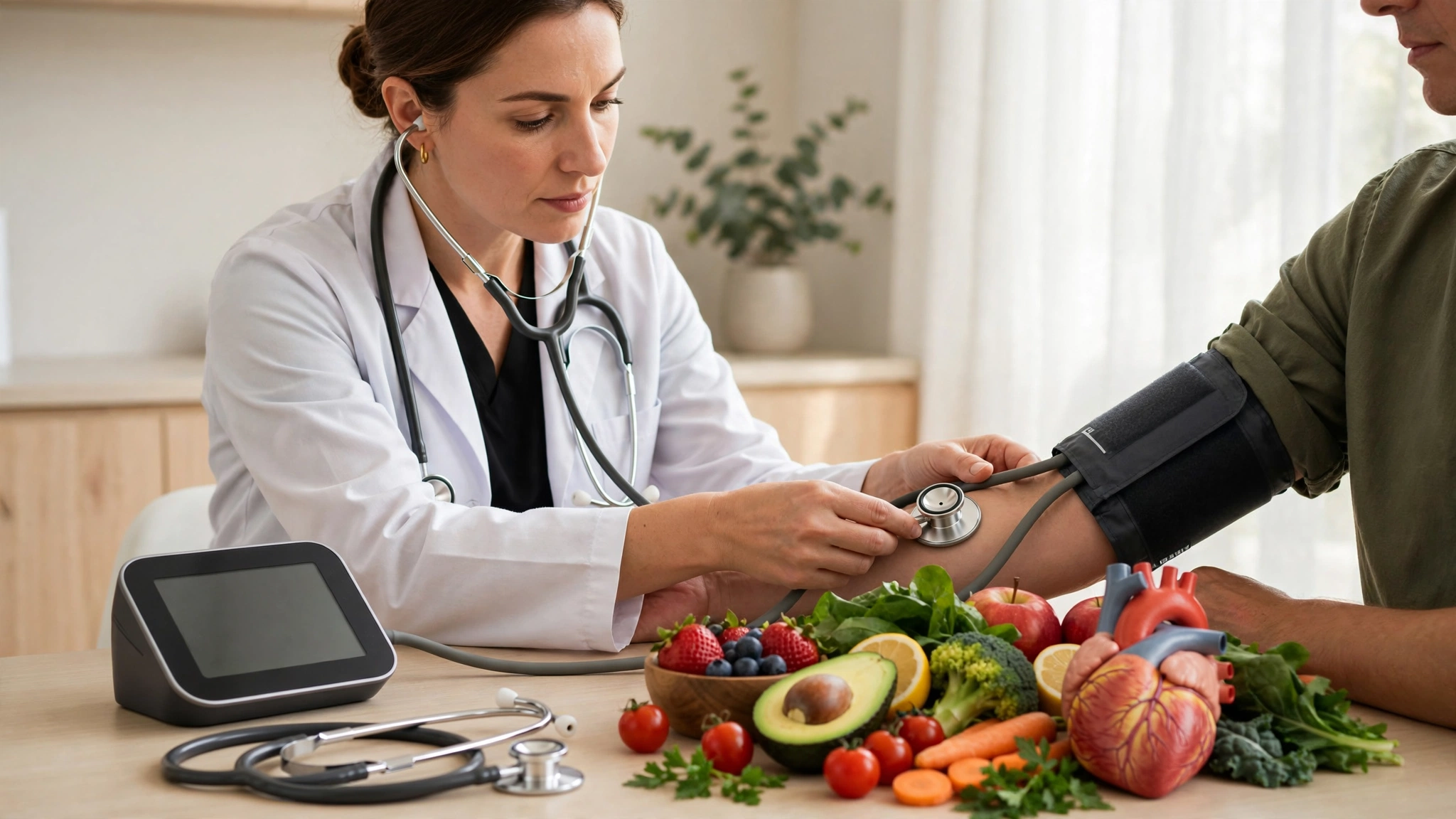 How to lower high blood pressure naturally with a healthy lifestyle