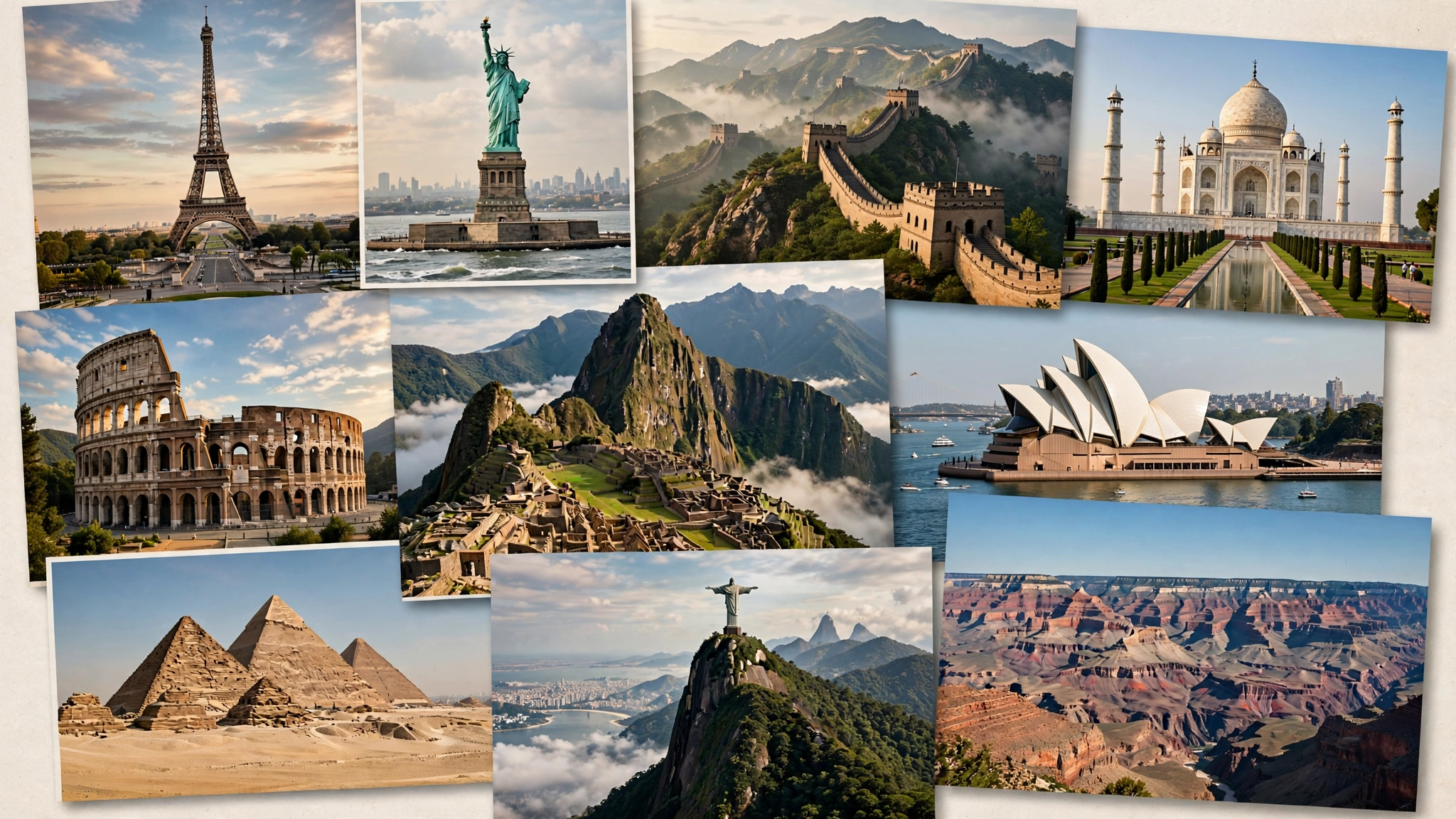 10 most famous tourist attractions in the world